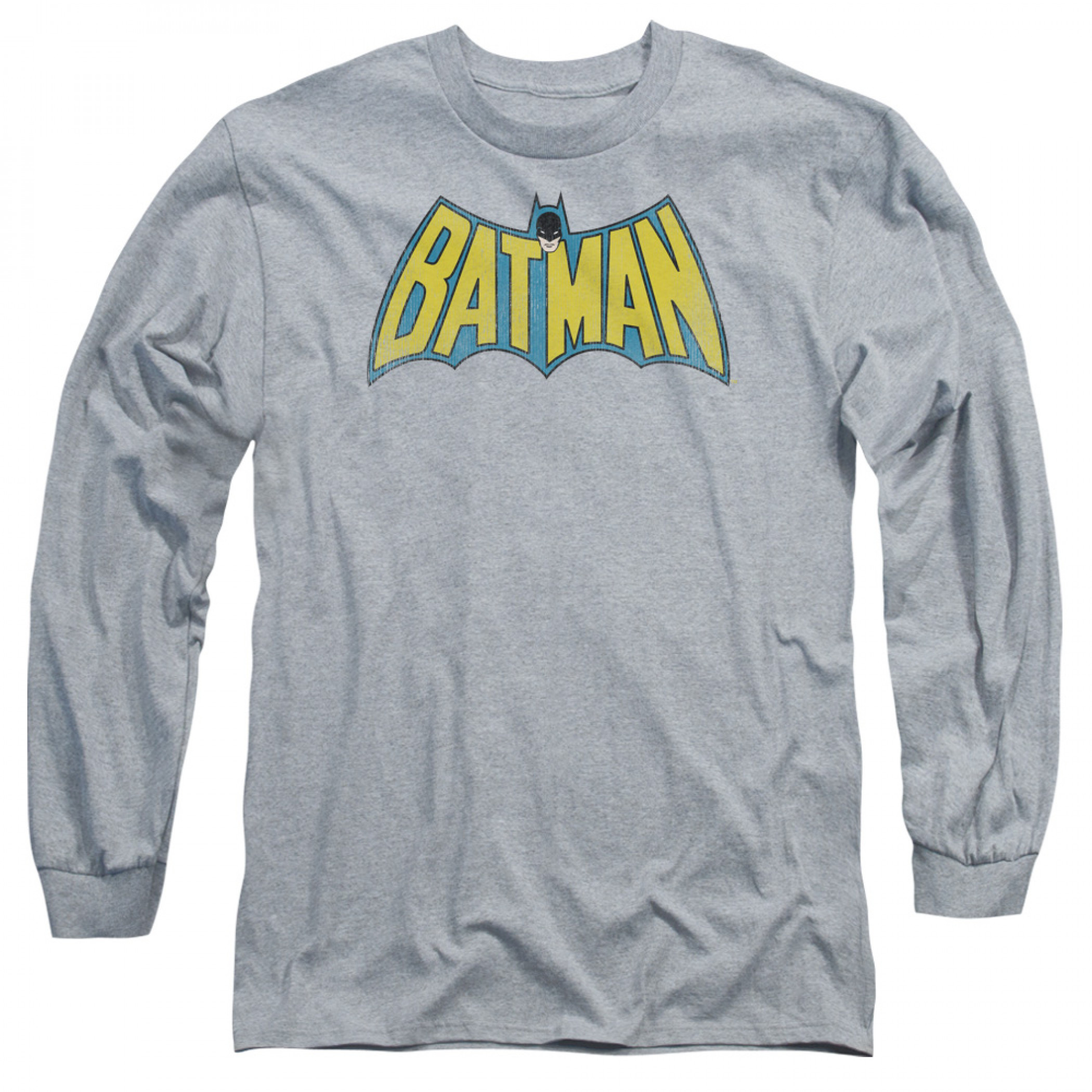 Batman Retro Logo Long Sleeve Shirt