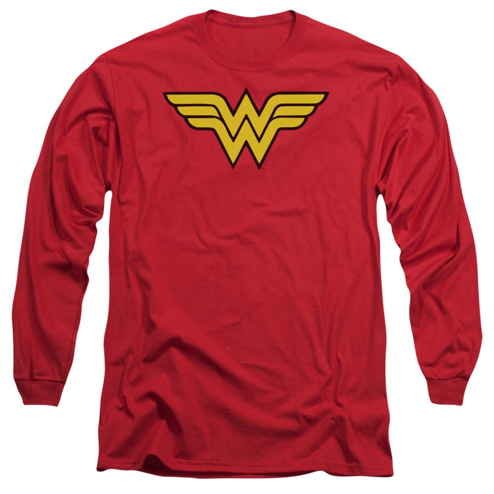 Wonder Woman Logo Long Sleeve Tshirt