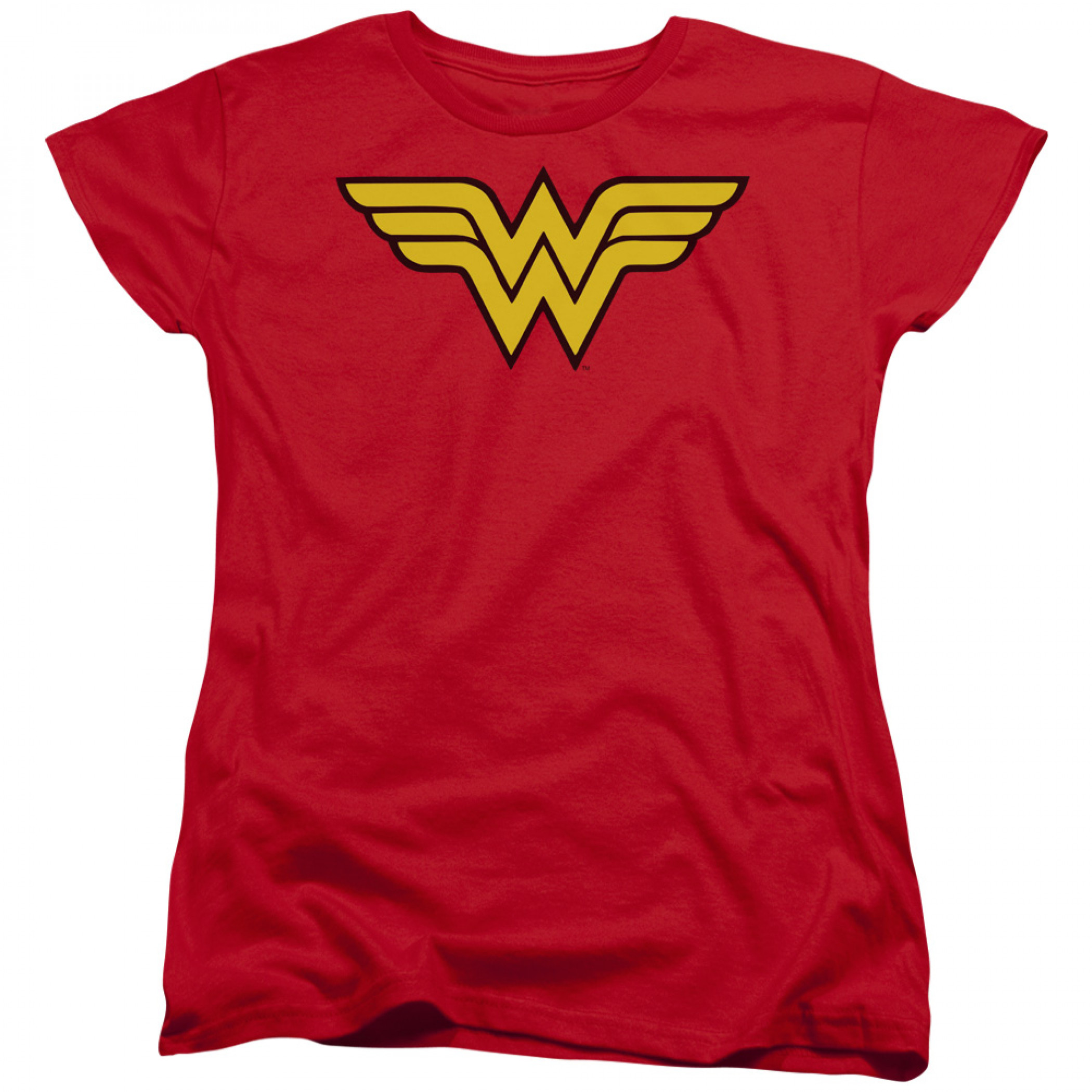 Wonder Woman Classic Logo Red Women's T-Shirt