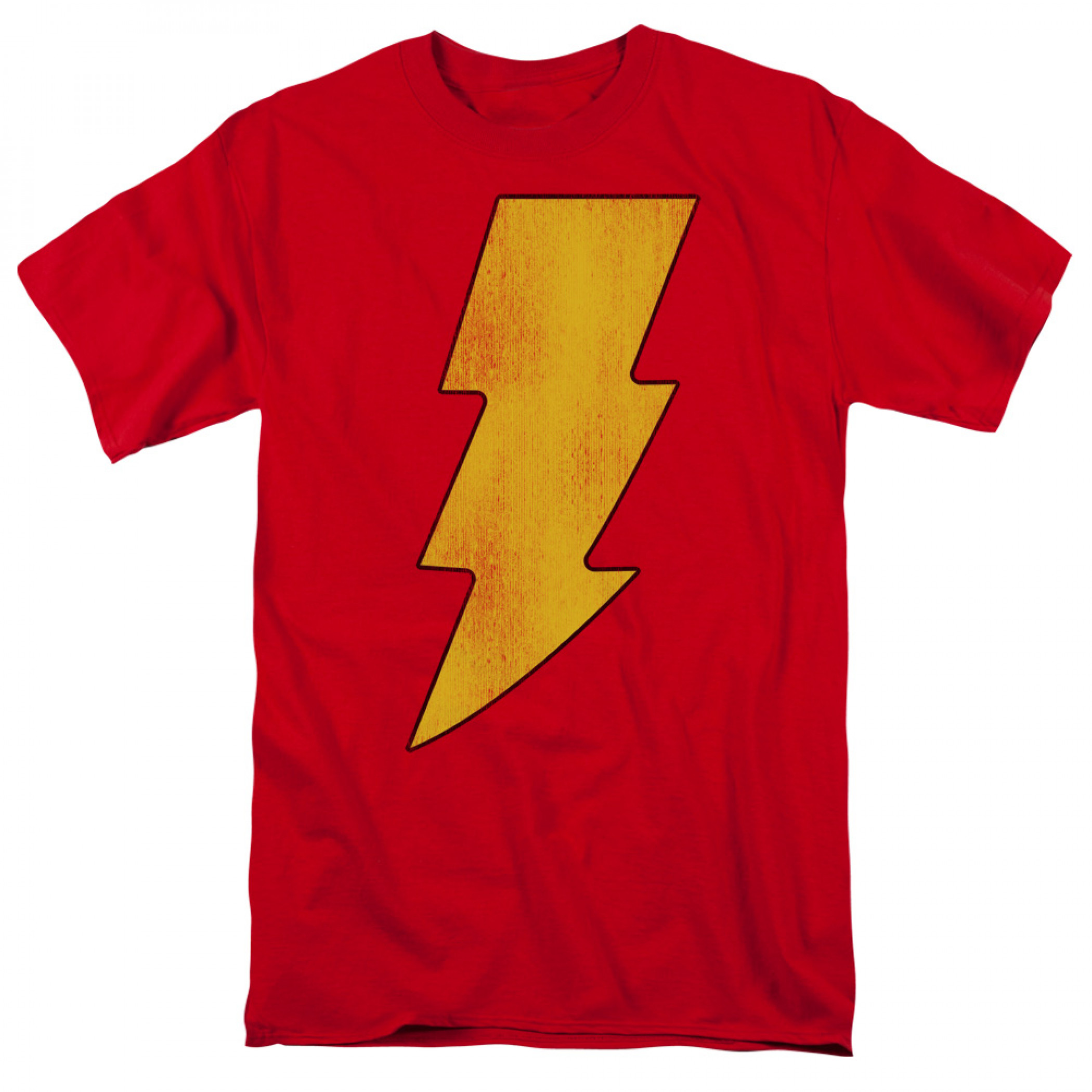 Shazam Distressed Symbol T-Shirt