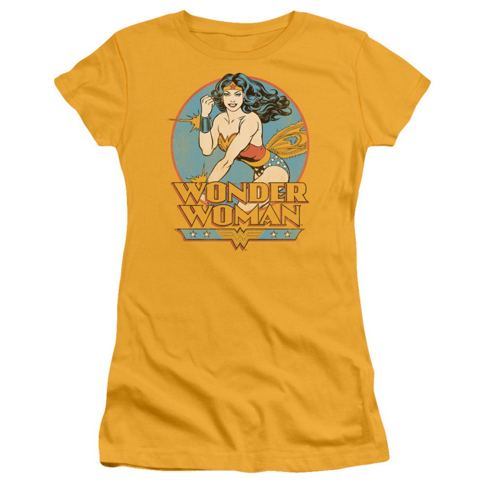 Wonder Woman Women's Yellow Tshirt