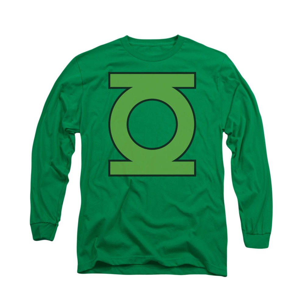 Green Lantern Emblem Logo Long Sleeve T-Shirt