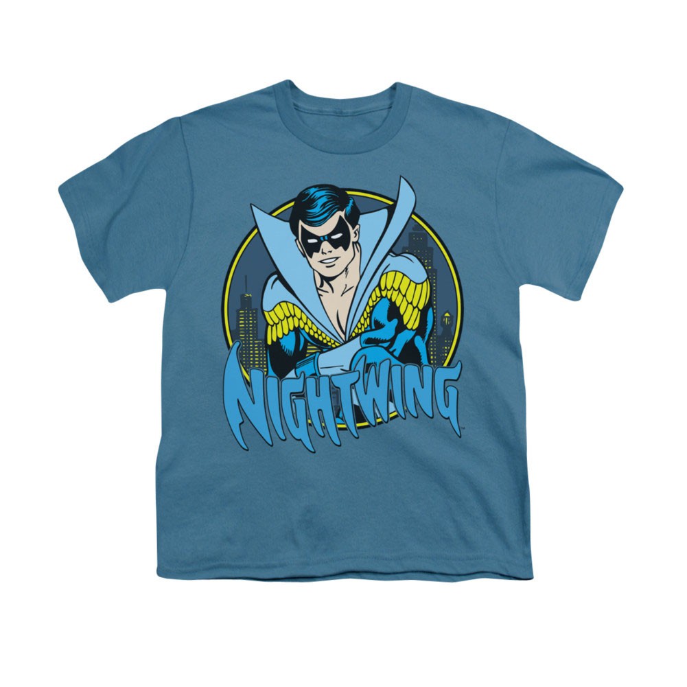 Batman Nightwing Blue Youth Unisex T-Shirt