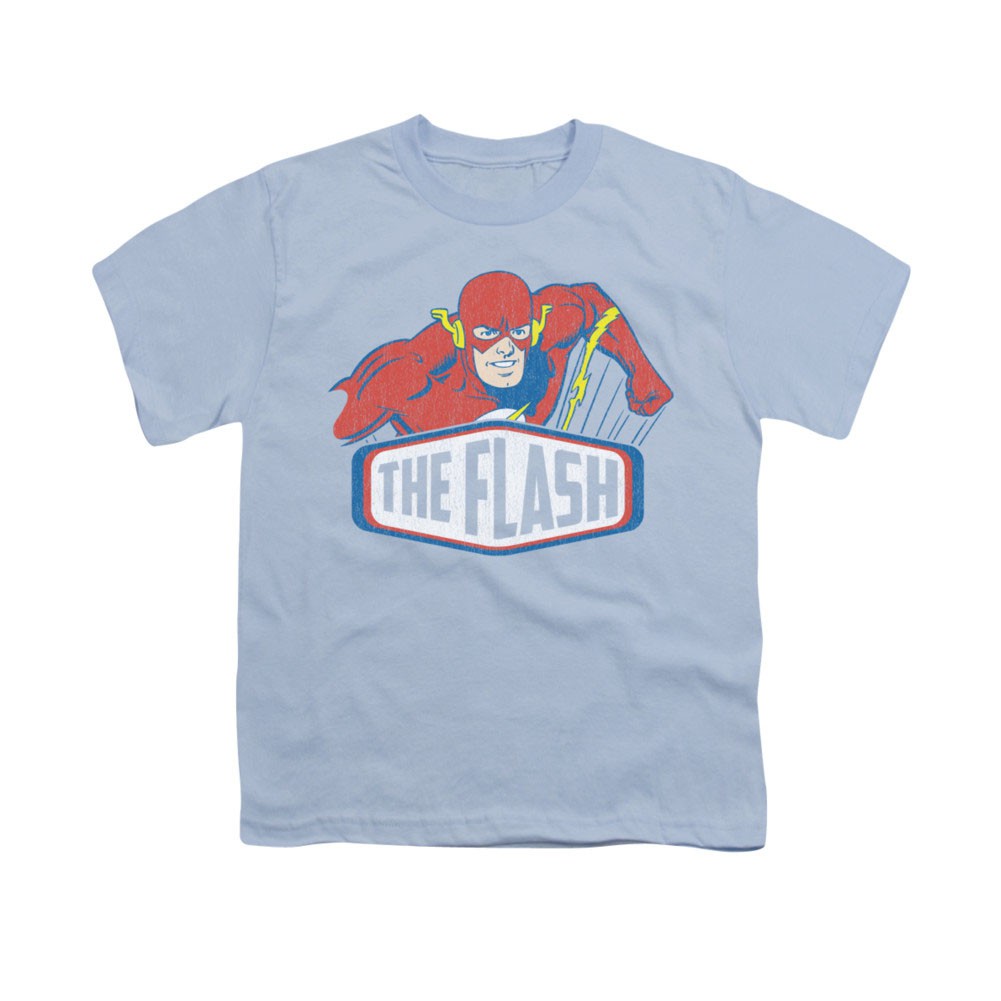 The Flash Sign Blue Youth Unisex T-Shirt