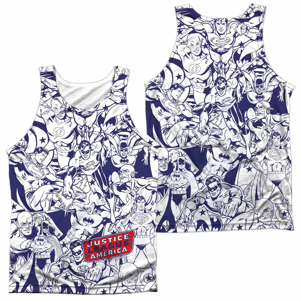 DC Justice All Around Sublimation Tank Top