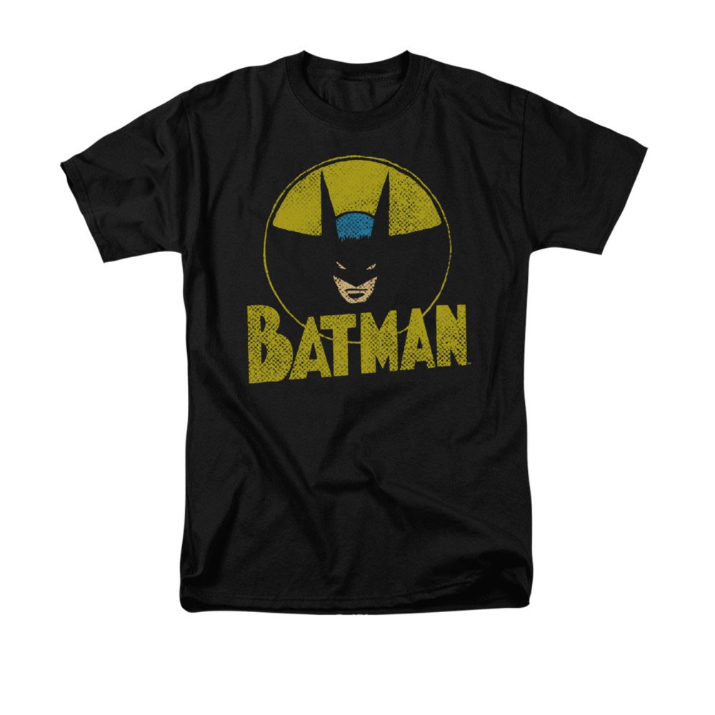 Batman Men's DC Circle Black Tee Shirt