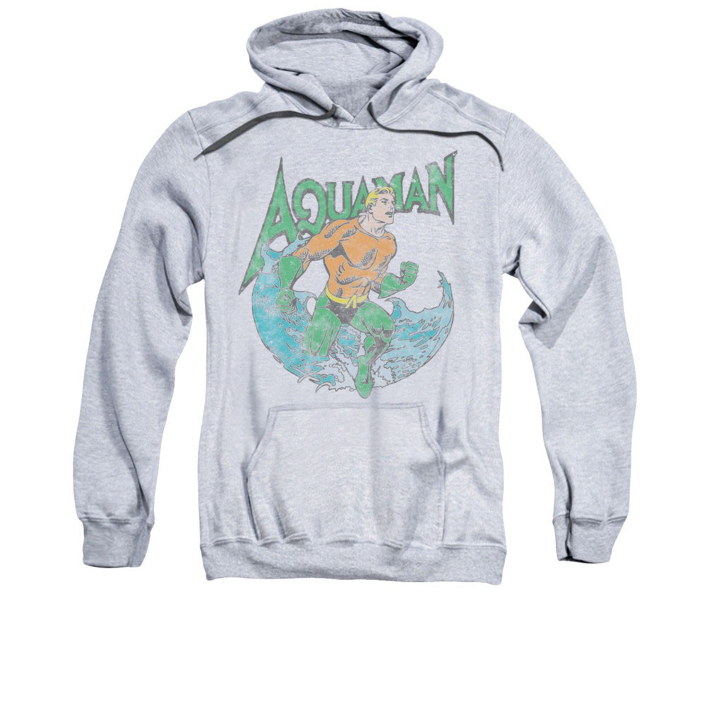 Aquaman Marco Men's Gray Pullover Hoodie