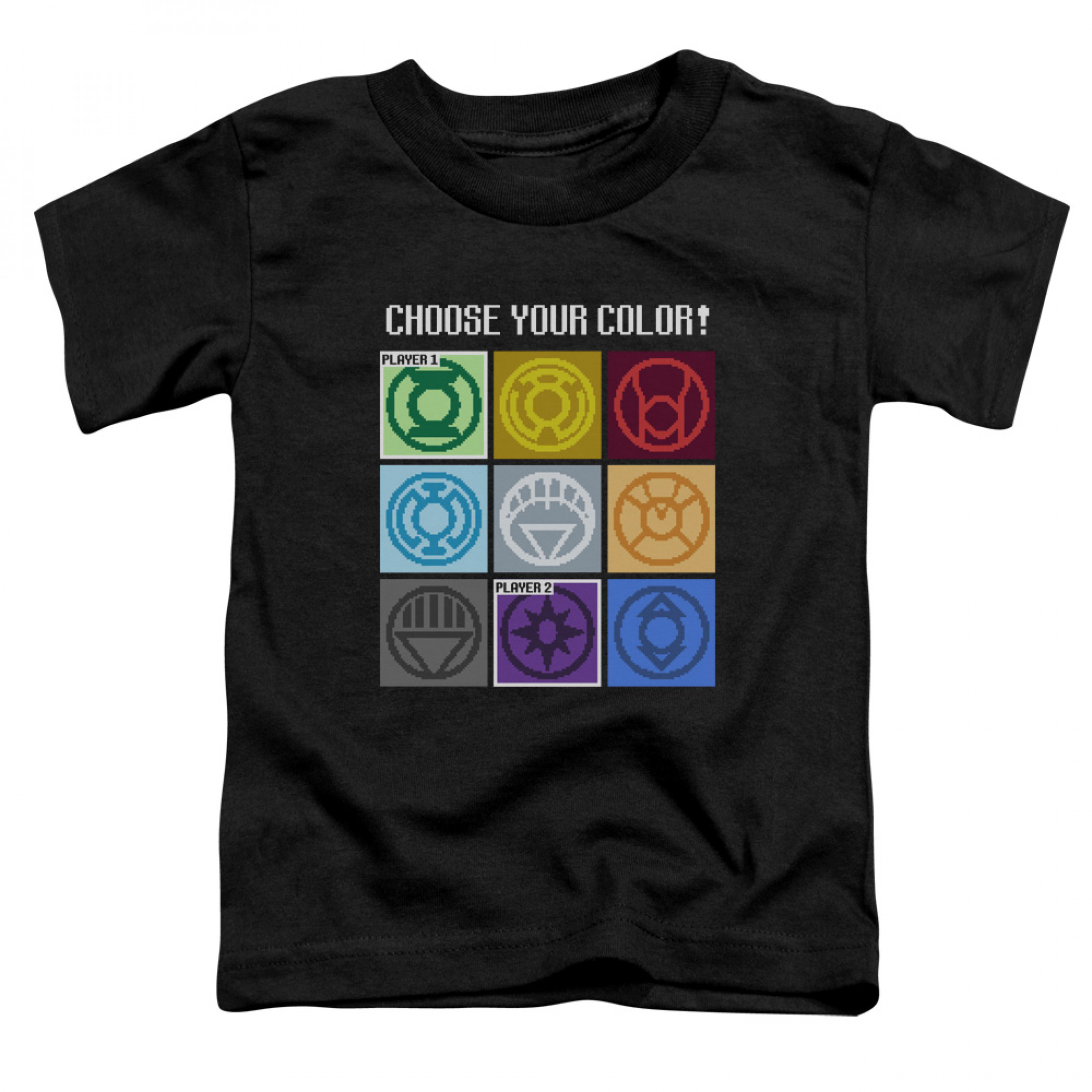 Green Lantern Choose Your Color Toddler T-Shirt
