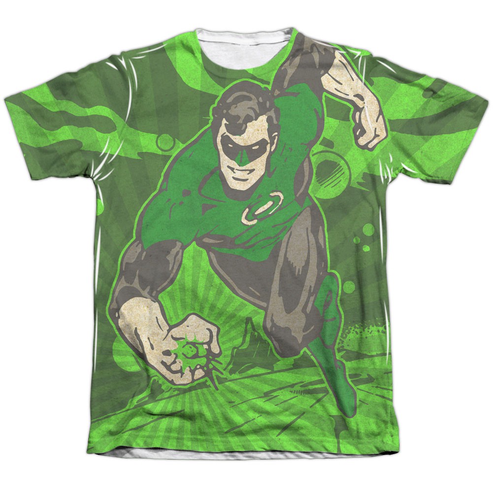 Green Lantern Radiant Power Sublimation T-Shirt