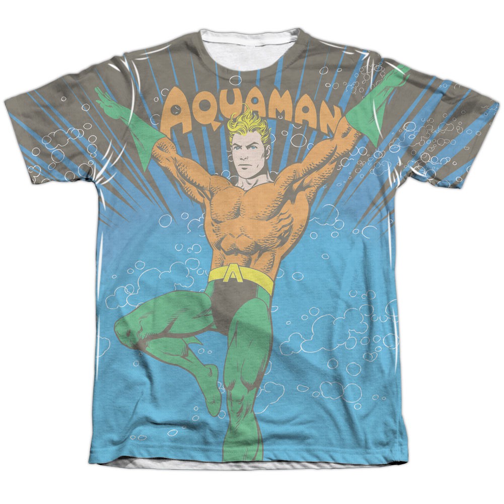 Aquaman Underwater Sublimation T-Shirt