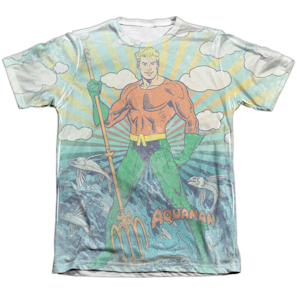 Aquaman Sonar Sublimation T-Shirt