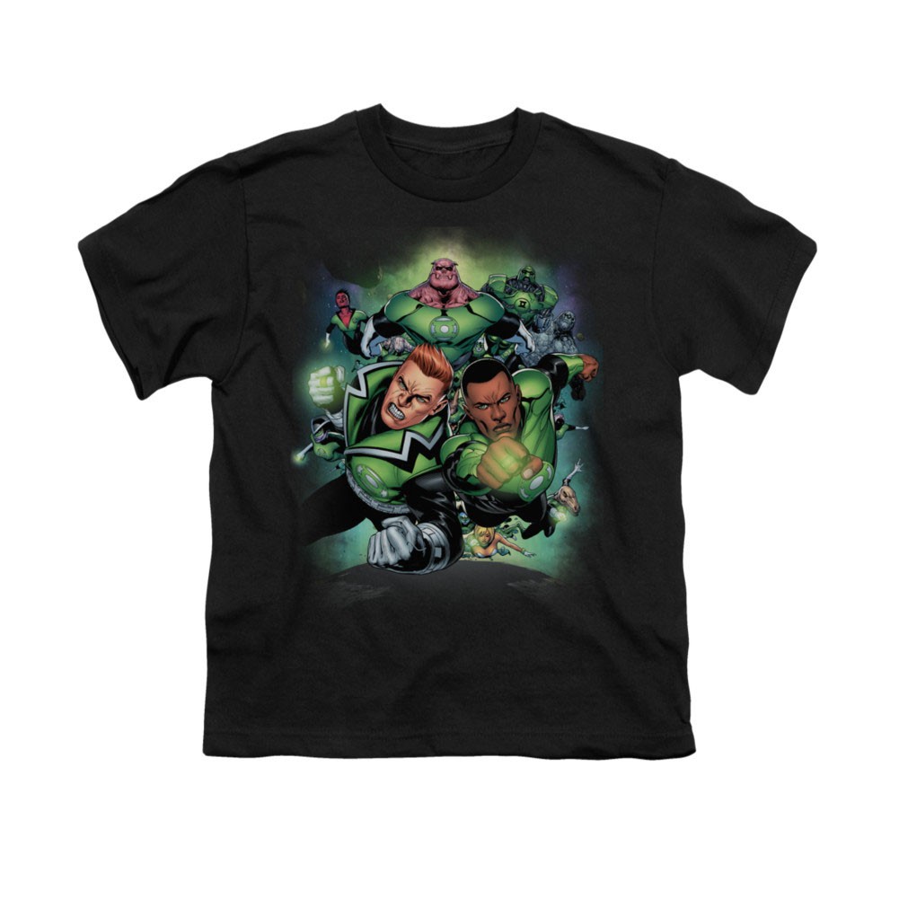 Green Lantern Corps #1 Black Youth Unisex T-Shirt
