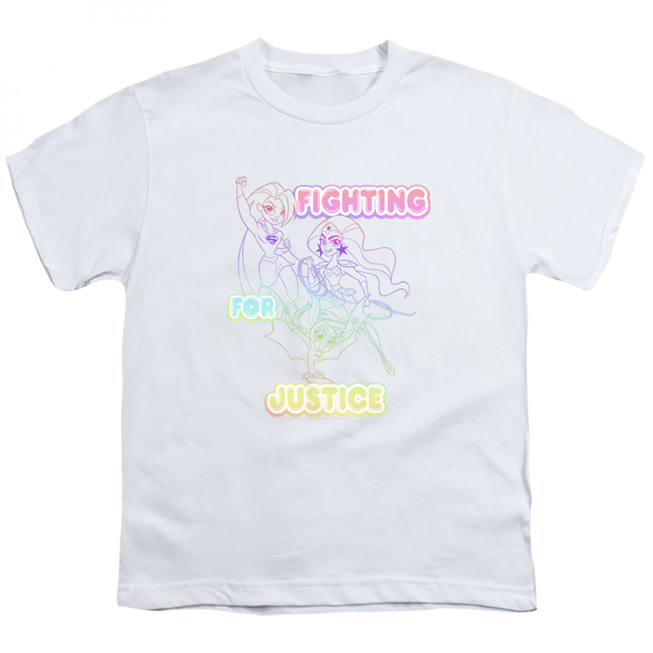 DC Super Hero Girls Fighting for Justice Youth T-Shirt