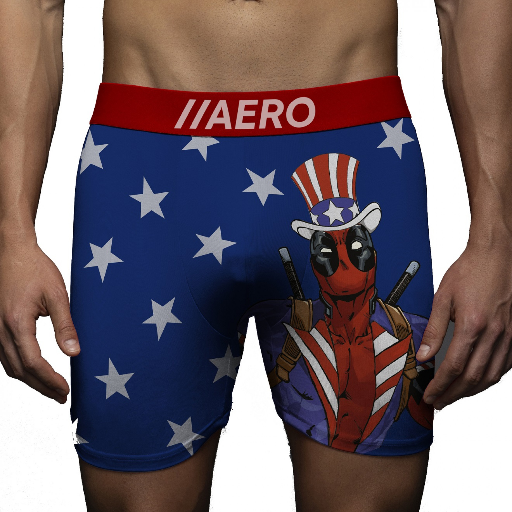 Deadpool Americana Boxer Briefs