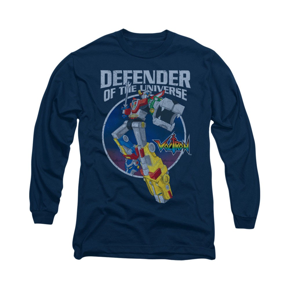 Voltron Defender Blue Long Sleeve T-Shirt
