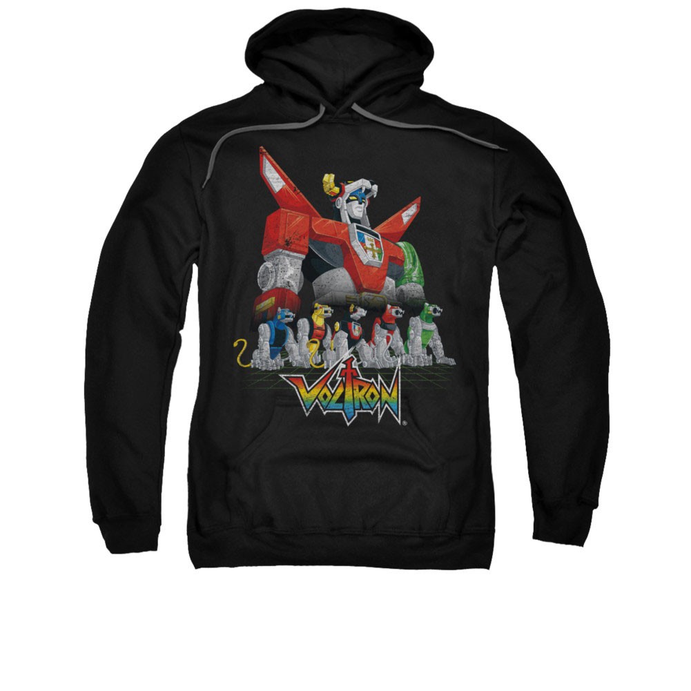 Voltron Lions Black Pullover Hoodie
