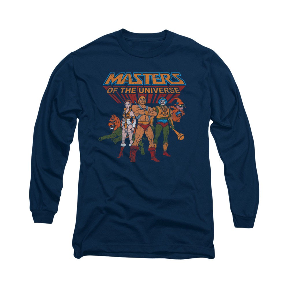 He-Man Masters Of The Universe Heroes Blue Long Sleeve T-Shirt