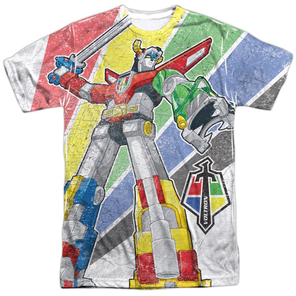 Voltron Mighty Robot Sublimation T-Shirt