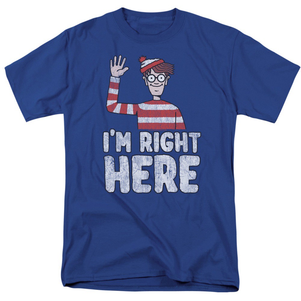 Wheres Waldo I'm Right Here Tshirt