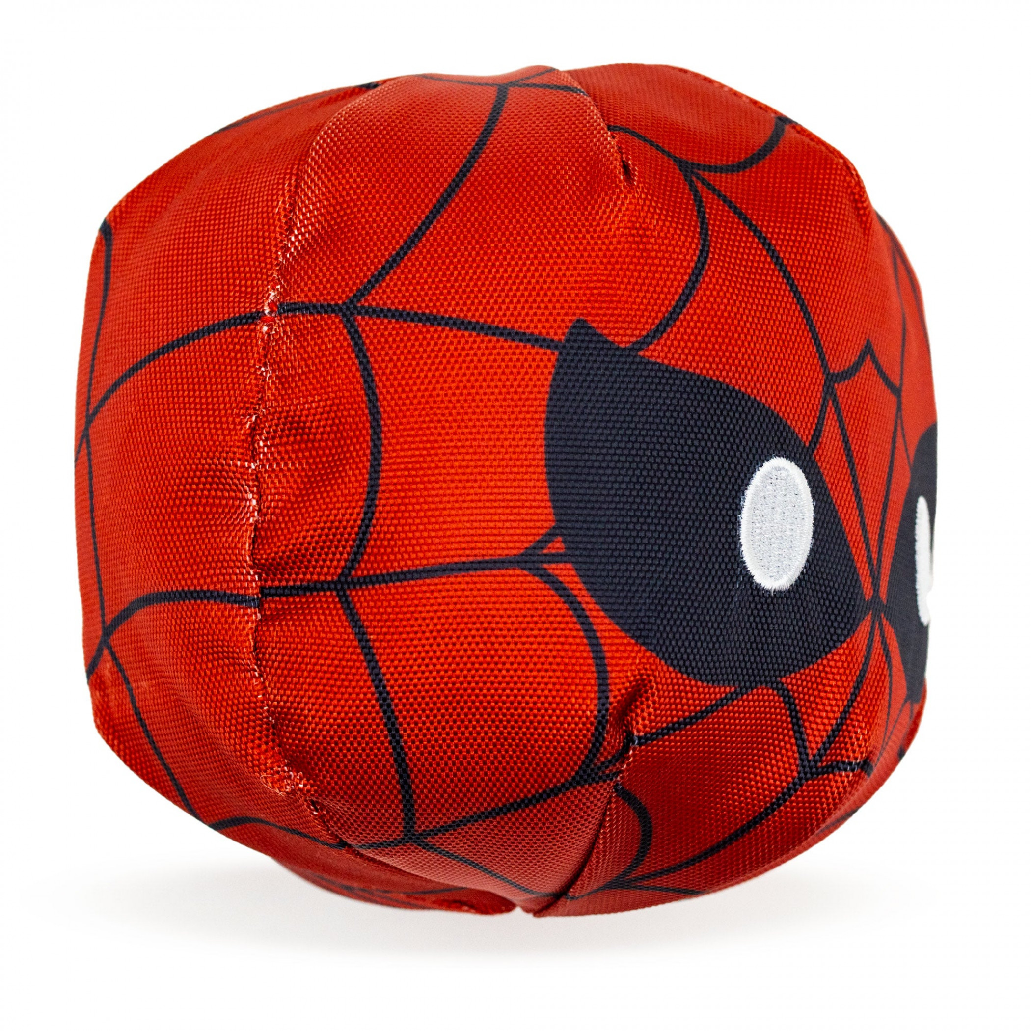 Spider-Man Mask Plush Squeaky Dog Toy