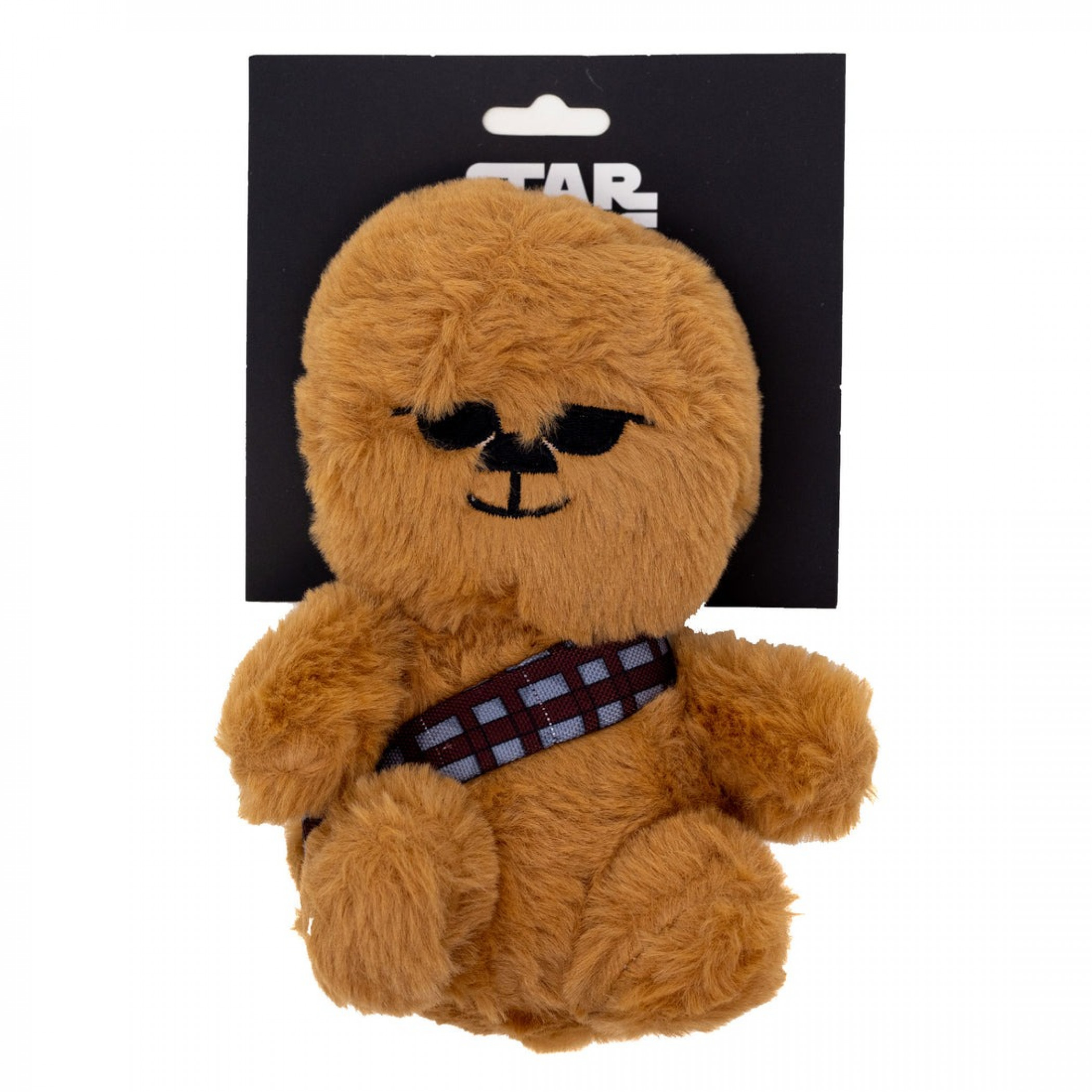 Star Wars Chibi Chewbacca Sitting Squeaker Plush Dog Toy