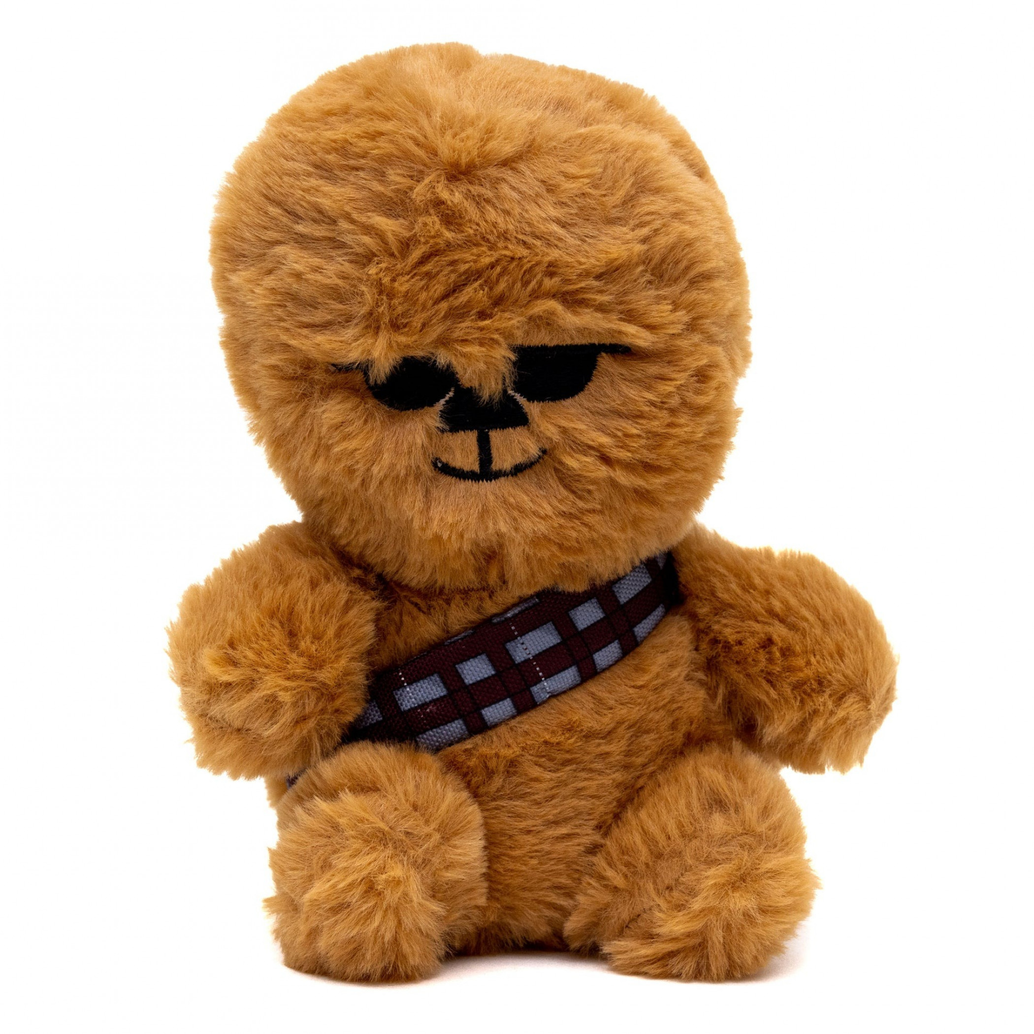 Star Wars Chibi Chewbacca Sitting Squeaker Plush Dog Toy