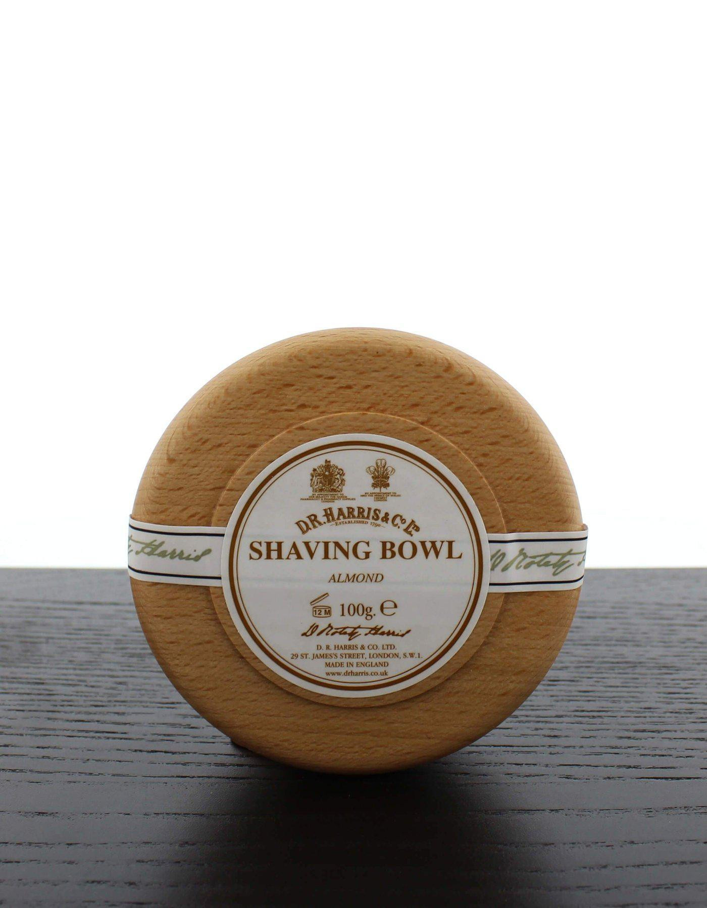 Product image 0 for D.R. Harris Almond Shaving Soap in Mahogany Stained Wood Bowl