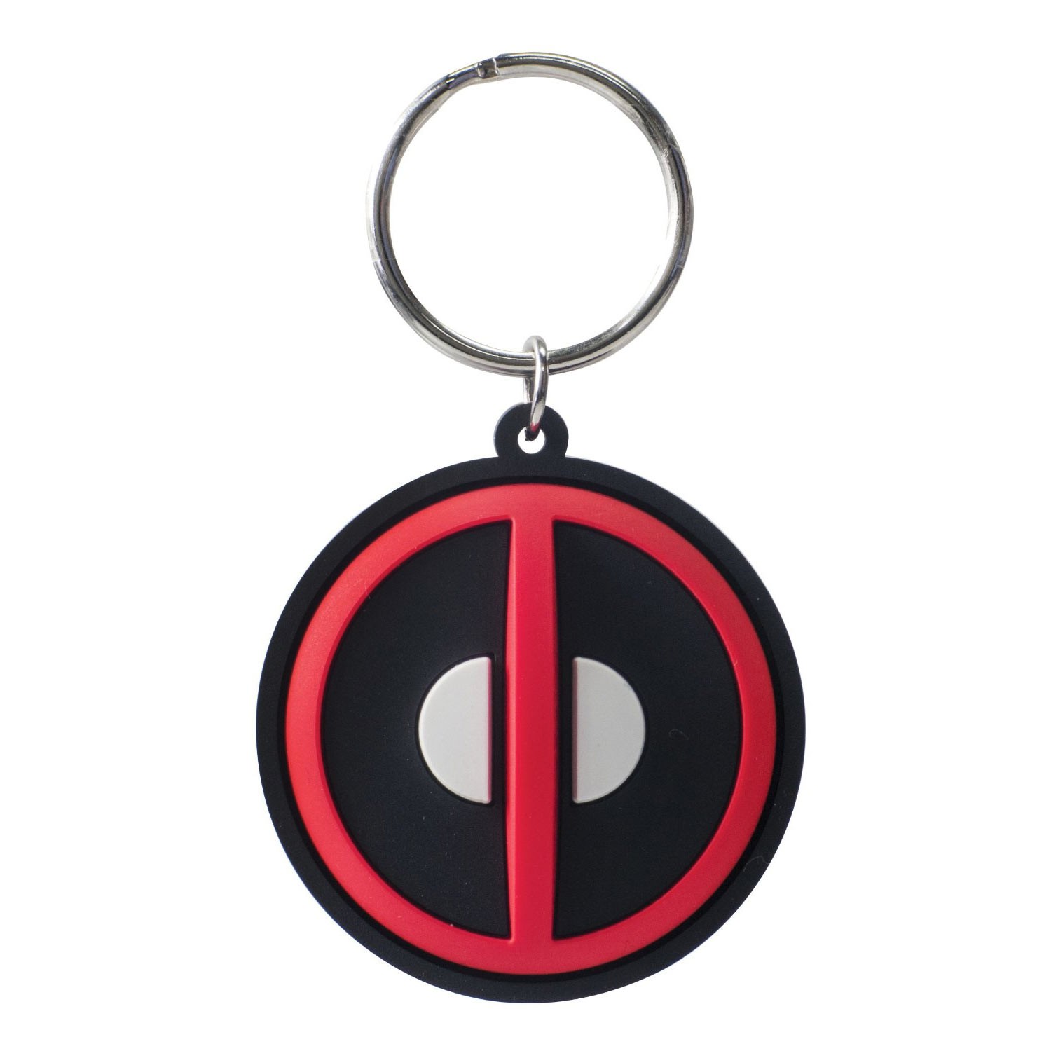 Deadpool Logo Rubber Keychain
