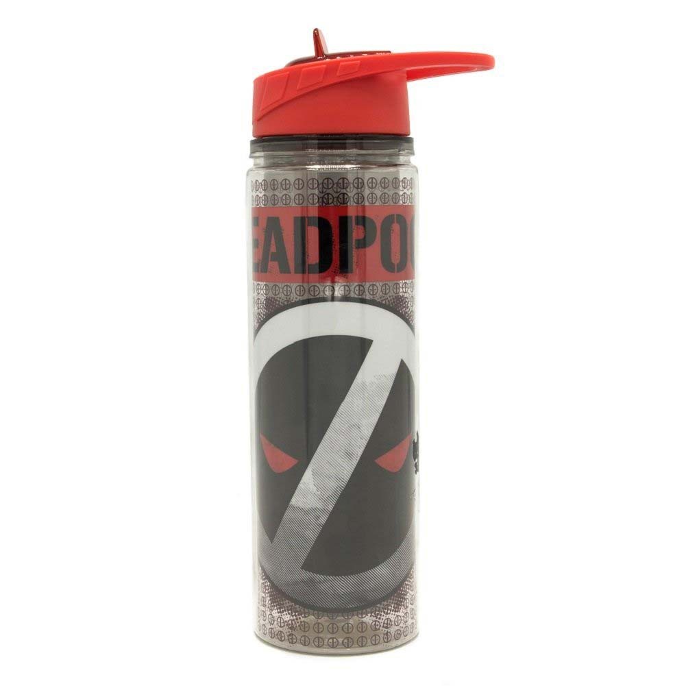 Deadpool Reverse Logo 550ml Water Bottle