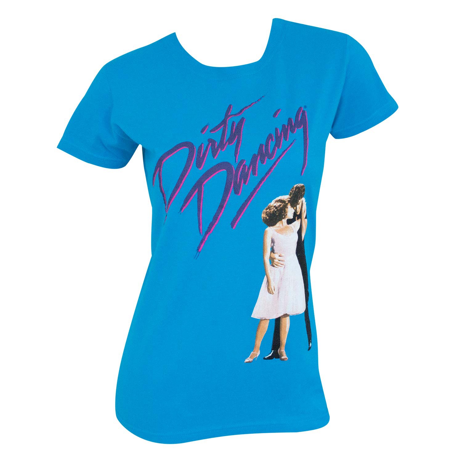 Dirty Dancing Blue Ladies Tee Shirt
