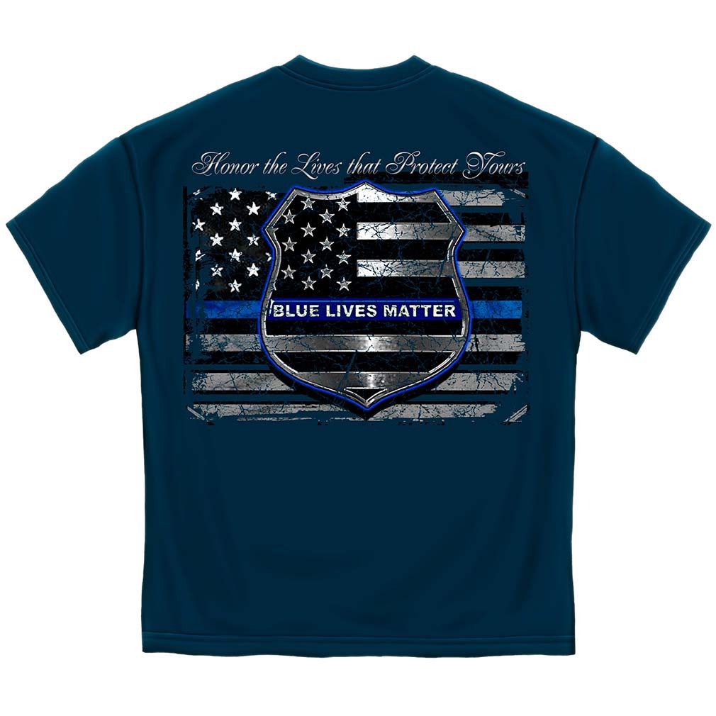 Police Cops Blue Lives Matter T-Shirt