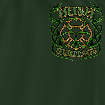 Firefighter Irish Heritage St. Patrick's Day T Shirt