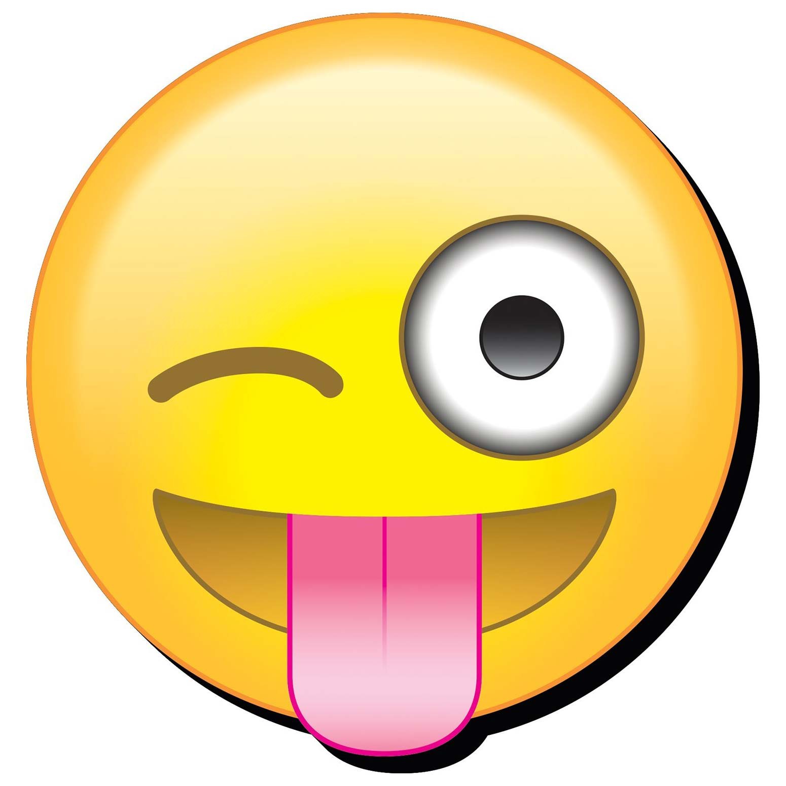 Winking Tongue Emoji Magnet