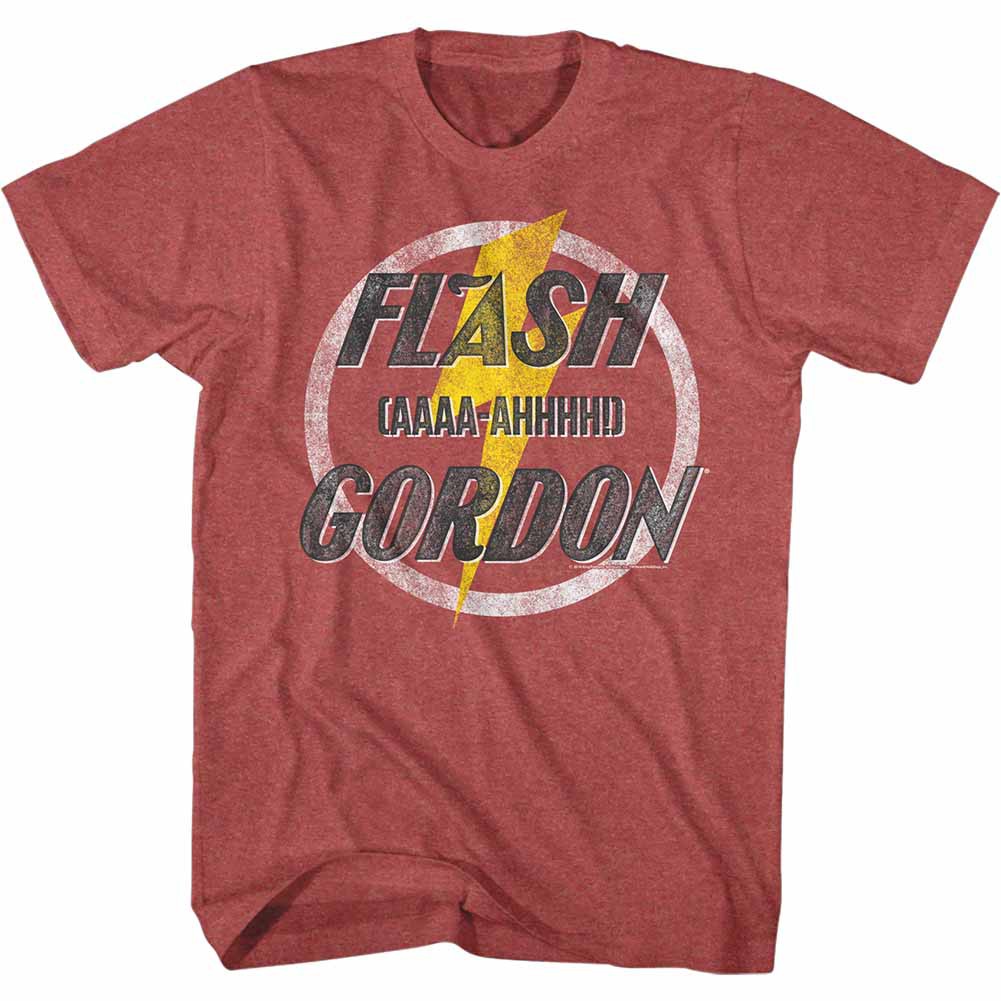 Flash Gordon Aaaa-Ahhhhh Mens Red T-Shirt