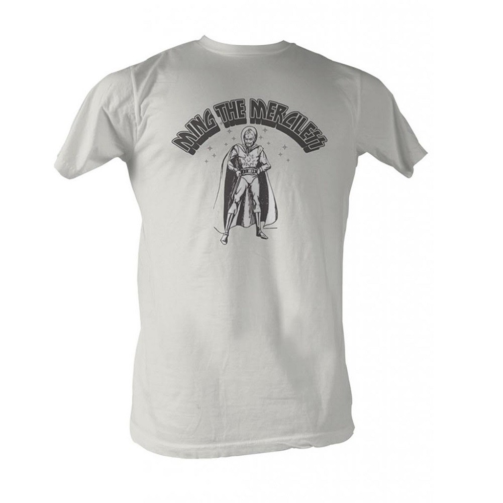 Flash Gordon Ming The Merciless Men's Grey T-Shirt