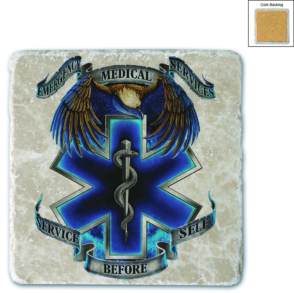 Hero's EMS Stone Coaster
