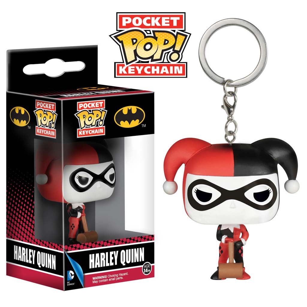Funko Harley Quinn Toy Keychain