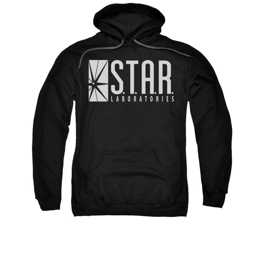 The Flash STAR Black Pullover Hoodie