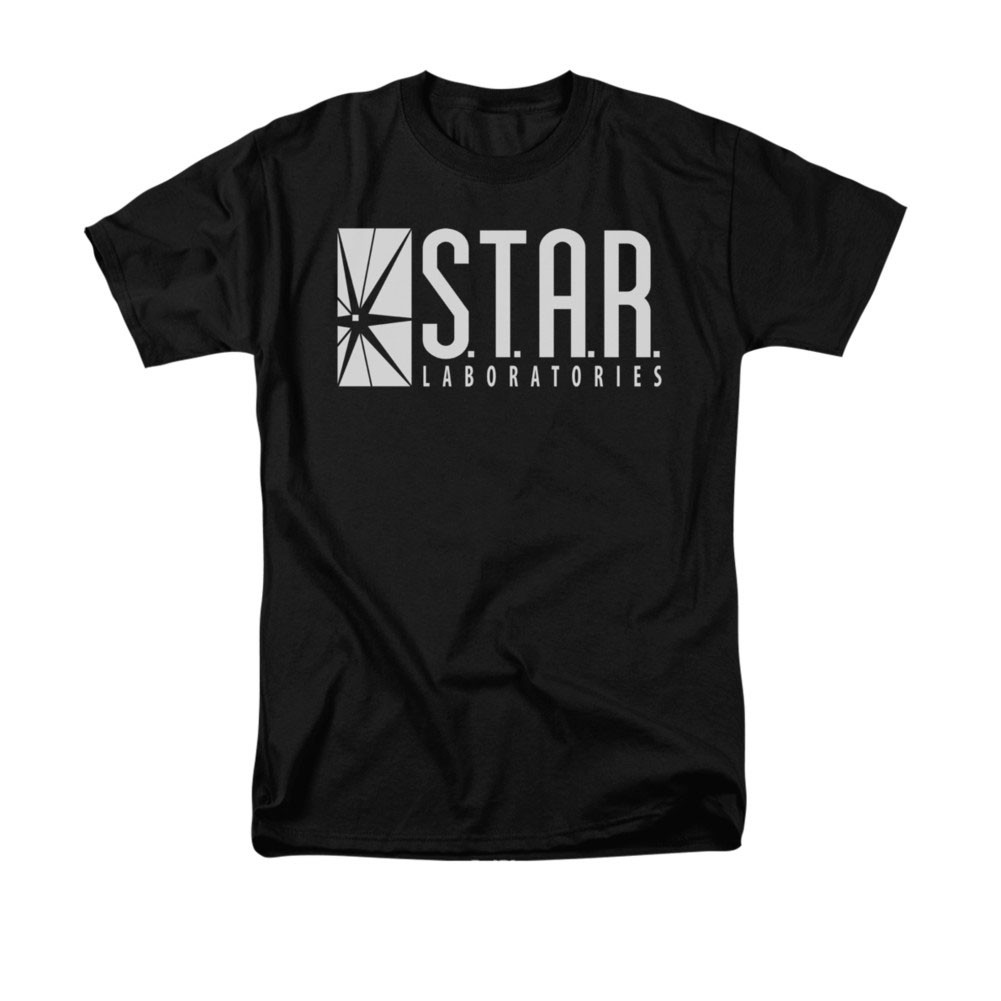 The Flash STAR Black T-Shirt