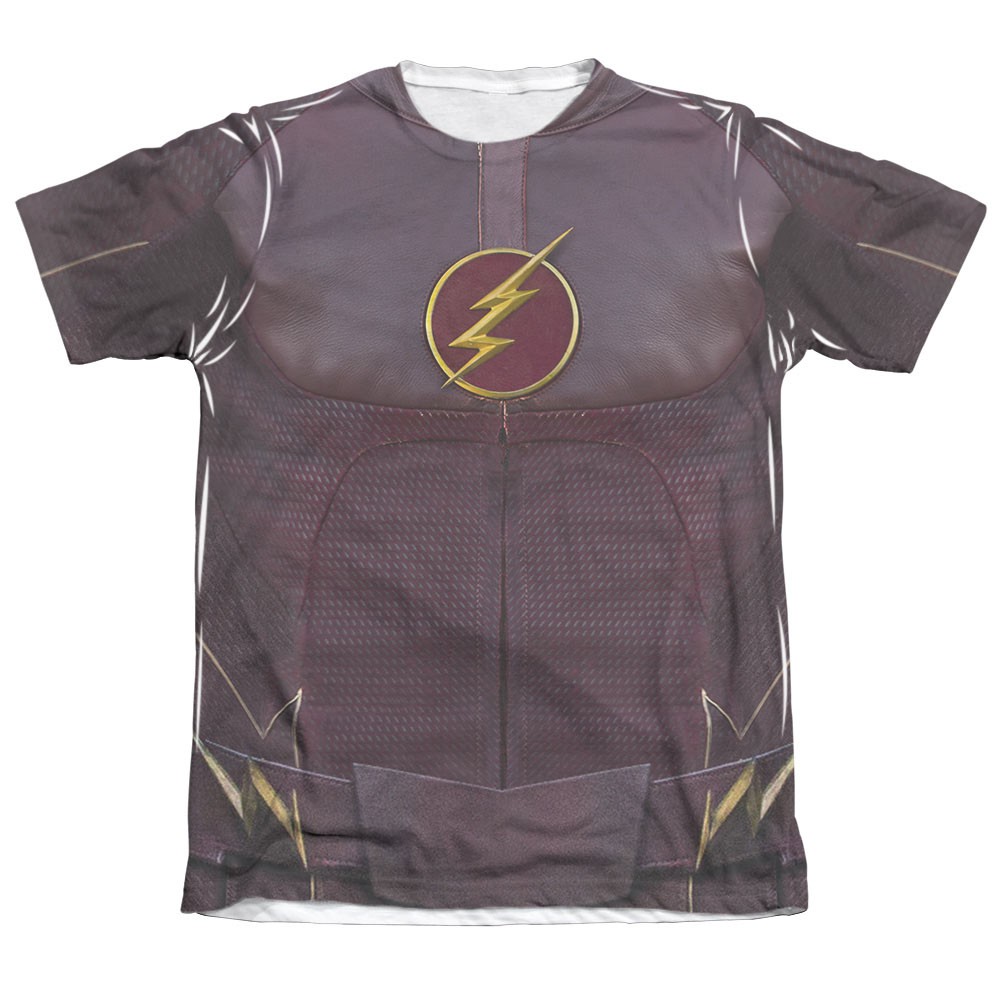 The Flash Uniform Costume Sublimation T-Shirt