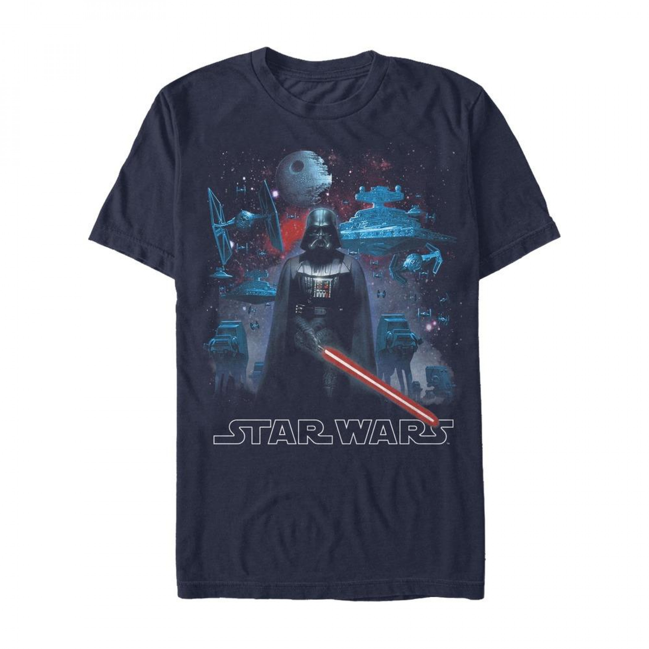 Star Wars Darth Vader with Fleet T-Shirt