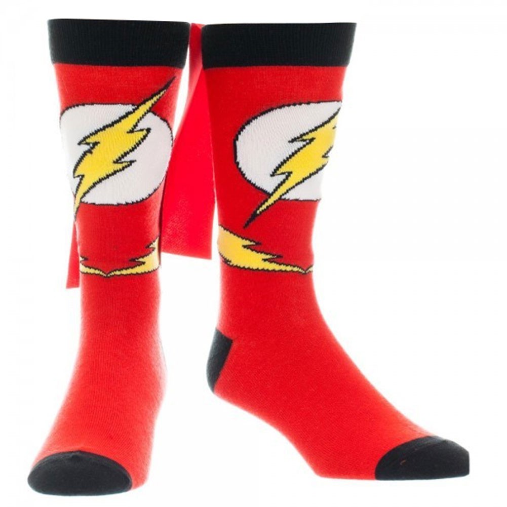 Flash Caped Red Socks