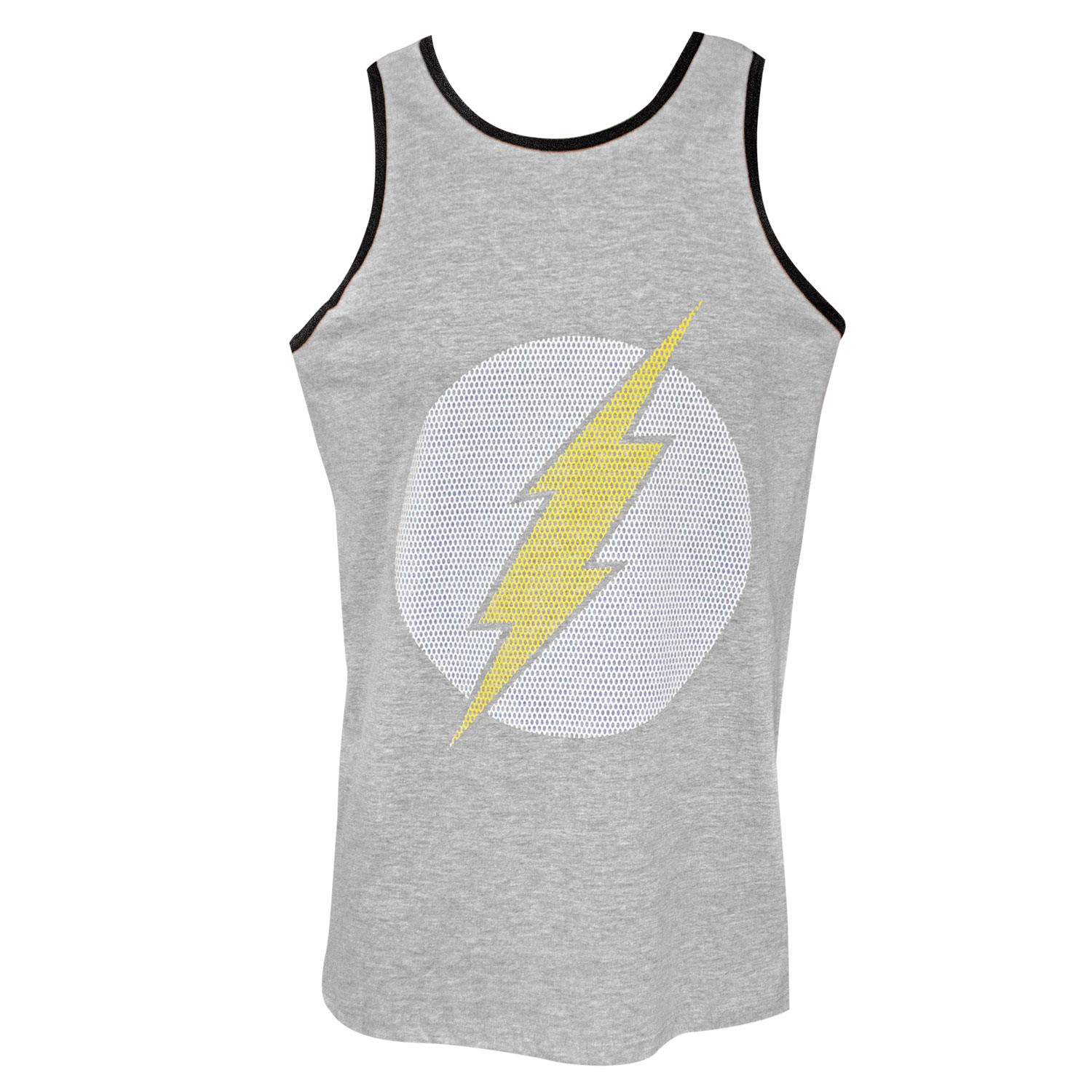 The Flash Jersey Logo Men's Grey Tank Top