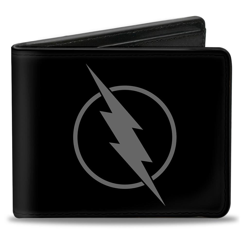 The Flash Reverse Logo Black Bifold Wallet