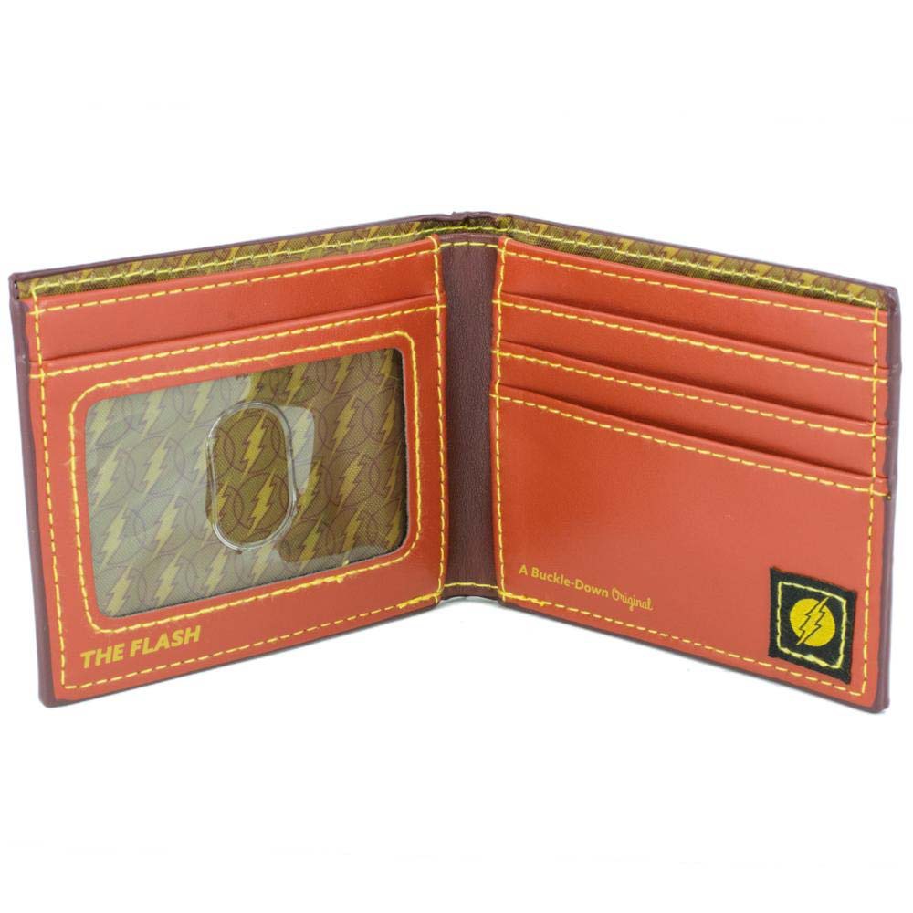 The Flash Logo Red Bifold Wallet