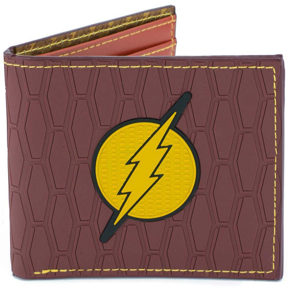 The Flash Logo Red Bifold Wallet