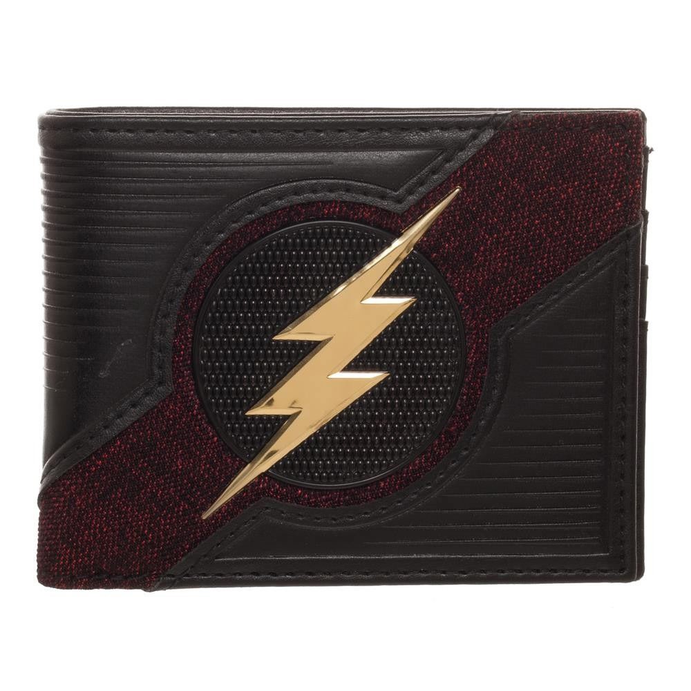 The Flash Chrome Logo Bifold Wallet