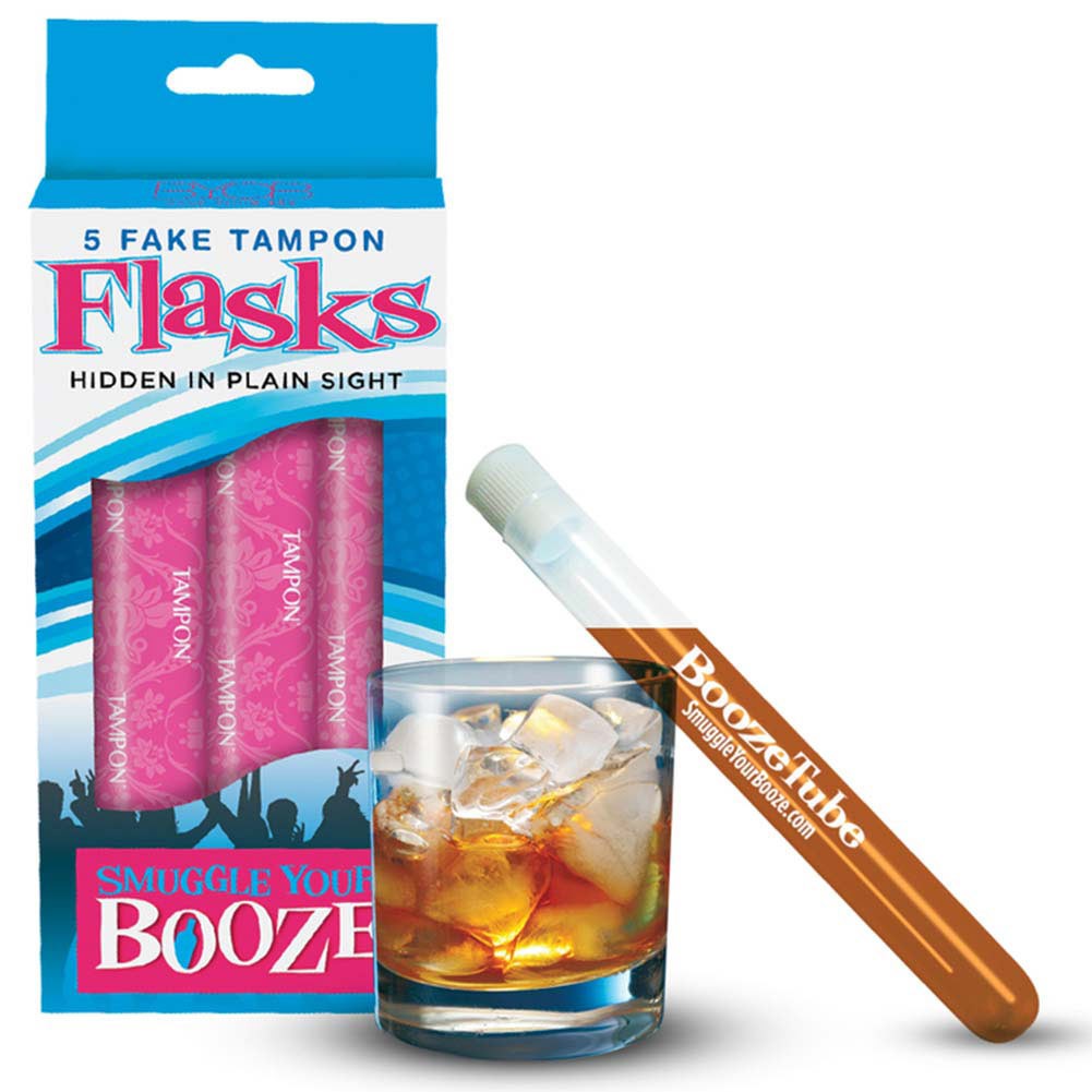 Fake Tampon Hidden Flask Set