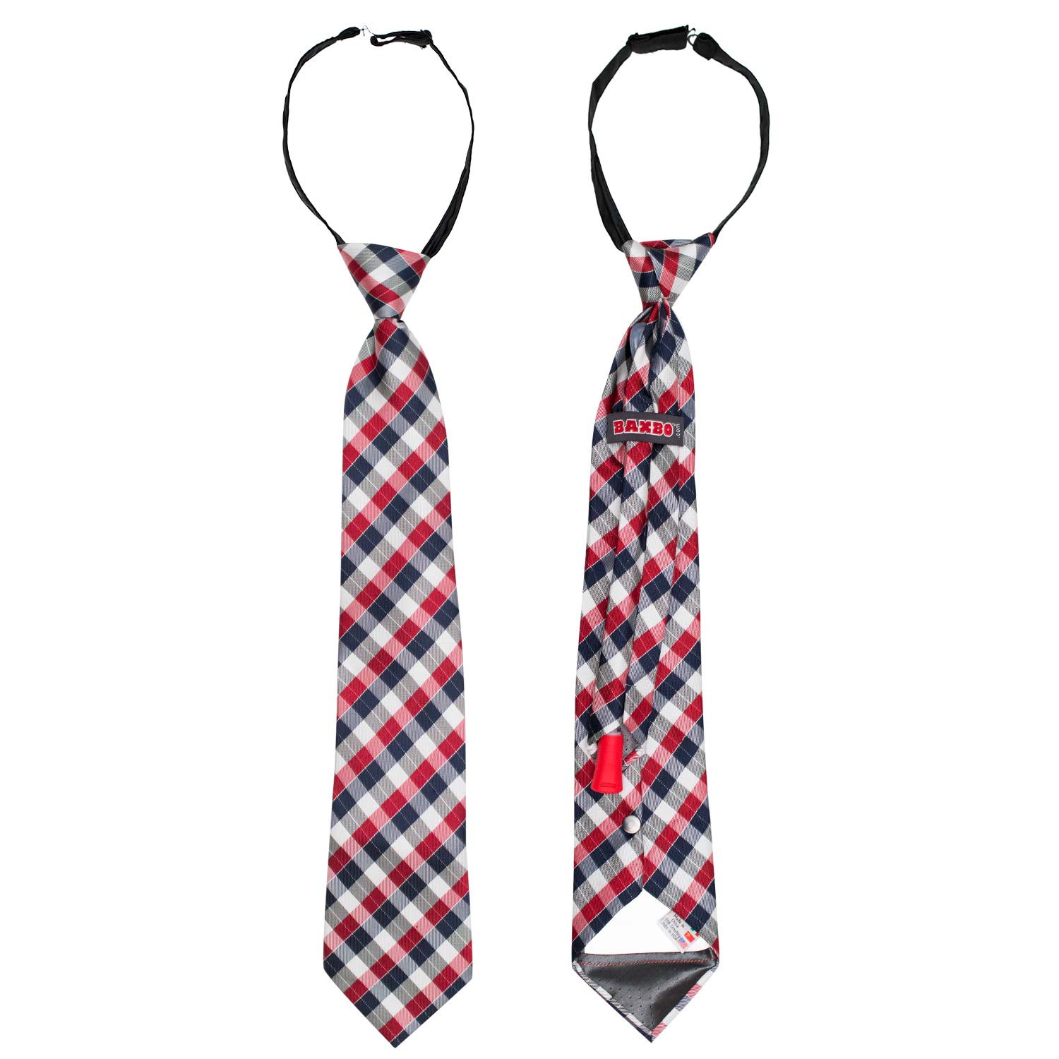 Red And Blue Flask Tie