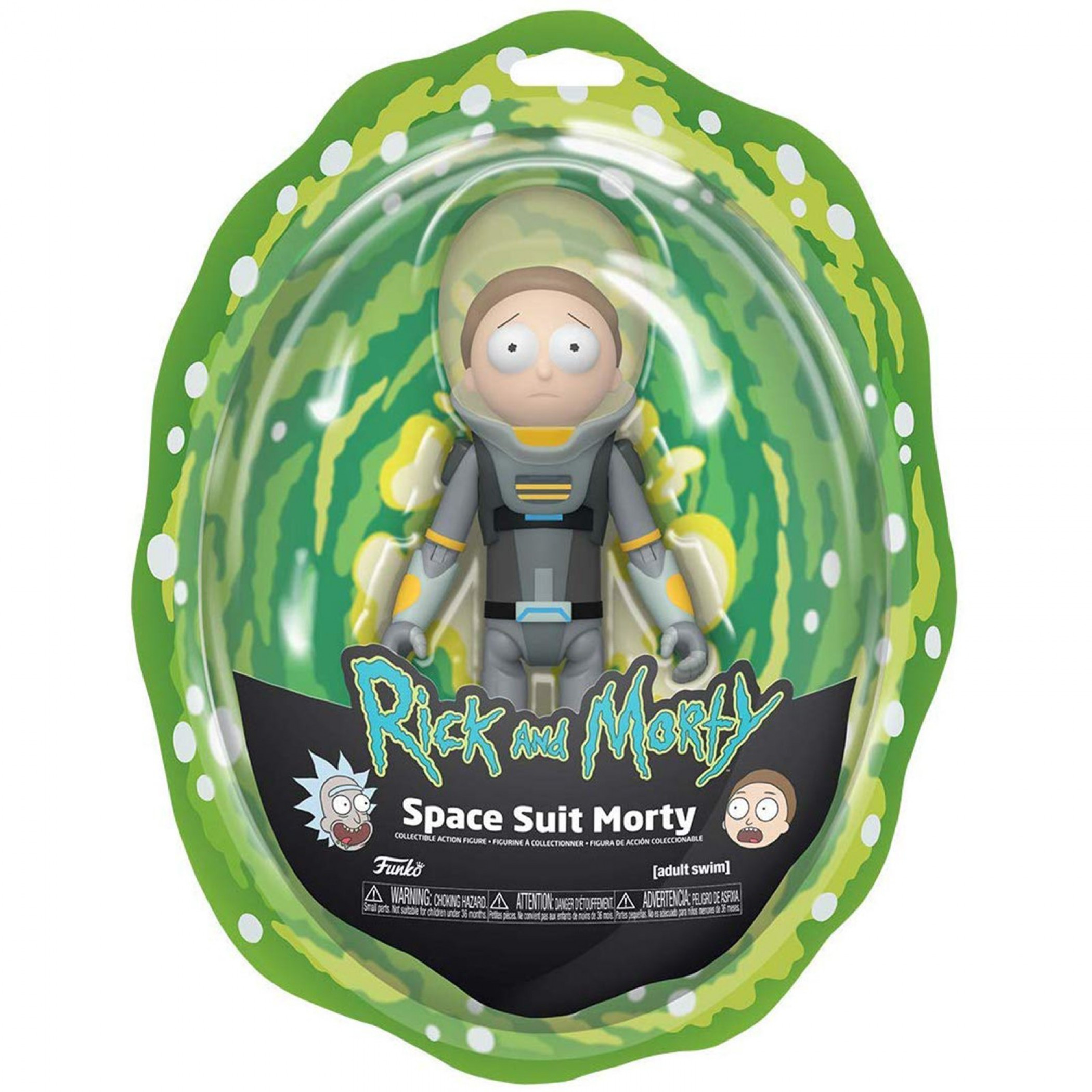 Vinyl Space Suit Morty 4 cm Rick & Morty Porte-clés Pocket Pop
